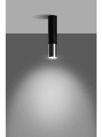 Nice Lamps Deckenleuchte LONGBOT in Schwarz (H)29cm ø6cm