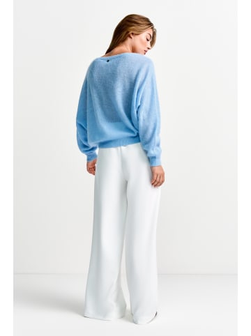 Rich & Royal Strickpullover in hellblau - 0001