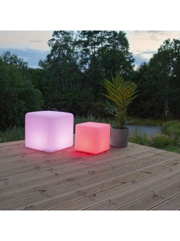 STAR Trading Großer Leuchtwürfel ,Twilights, LED, Fernbedienung, RGB + warmweiß, 4