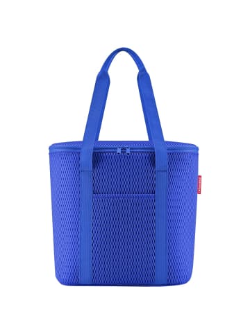 Reisenthel thermo shopper - Kühltasche 38 cm (summerstripes coffee) in mesh royal blue