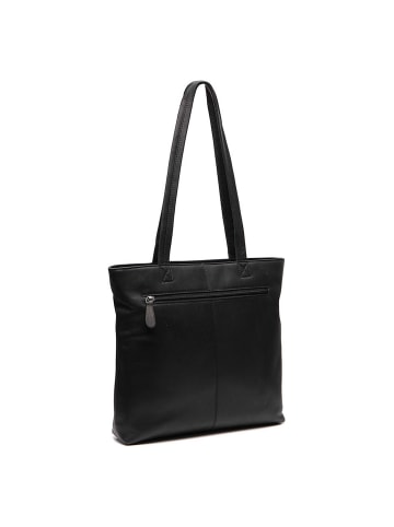 The Chesterfield Brand Alveron Shopper Tasche Leder 33 cm Laptopfach in black