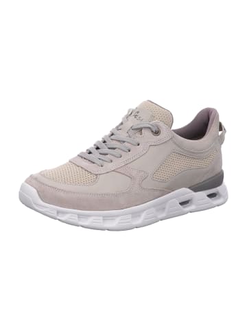Sioux Sportliche Schnürschuhe in Beige