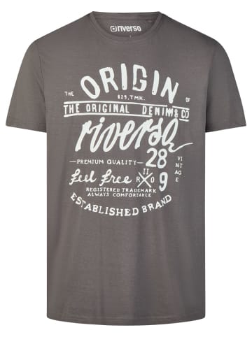 riverso  T-Shirt RIVLeon in Grau
