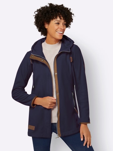 WITT WEIDEN Kapuzenfleecejacke in marine