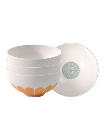 Villeroy & Boch 4er Set Dessertschalen Fleur Couleur ø 12,9 cm in bunt