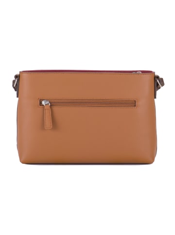 MYWALIT Carrara Umhängetasche Leder 28 cm bosco