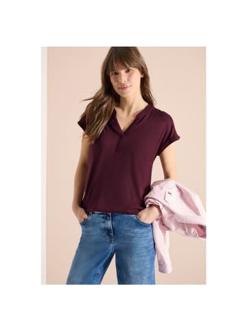 Cecil T-Shirt in sweet grape red