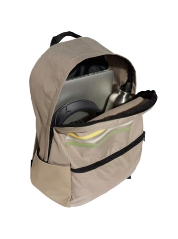 adidas Performance adidas Classic Horizontal 3-Stripes Backpack in Braun