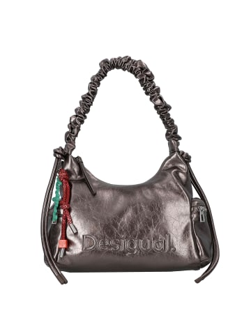 Desigual Half Montville Schultertasche 29.5 cm in brushed silver
