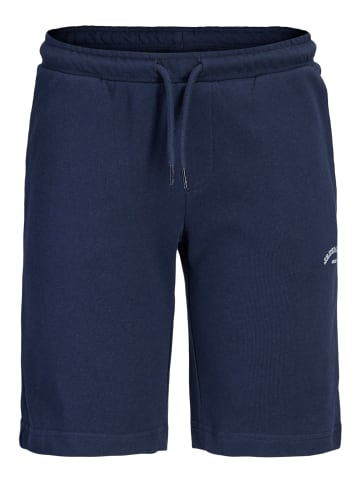 JACK & JONES Junior Regular Fit Sweatshorts Jpstgordon in Dunkelblau