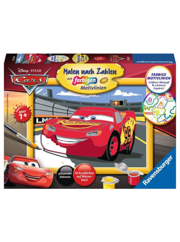 Ravensburger Malprodukte Lightning McQueen Malen nach Zahlen Kinder 7-99 Jahre in bunt