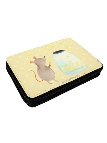 Mr. & Mrs. Panda Etui Maus Sterne ohne Spruch in Gelb Pastell