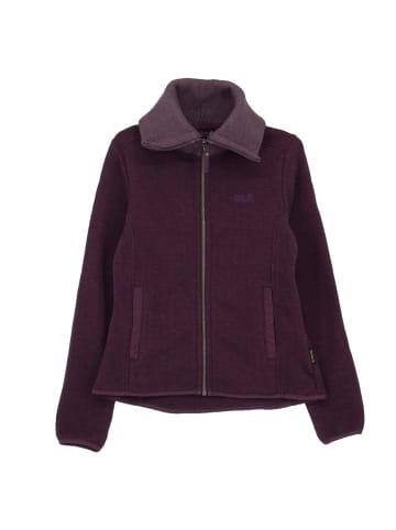 Jack Wolfskin Fleecejacke Belleville Rib Coll in Lila