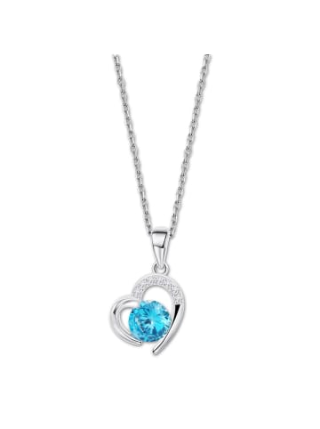 LOTUS silver Anhänger Silber 925 Sterling Silber Herz Halsketten