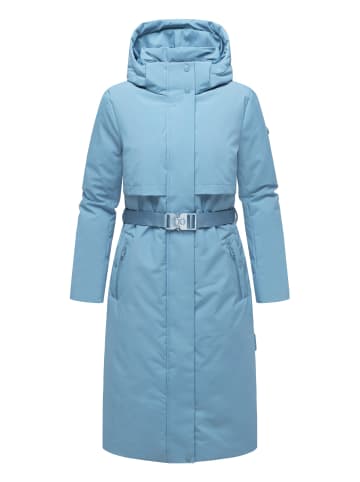 Navahoo Wintermantel Waldbummler 14 in Powder Blue