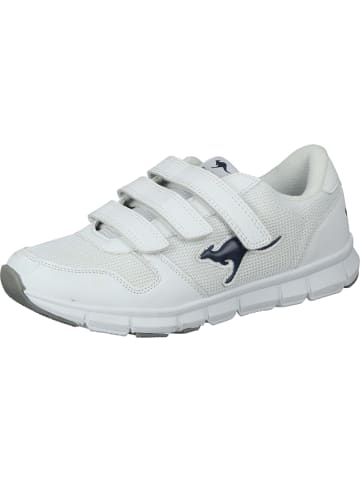 Kangaroos Klettverschluss-Schuhe in white/dk navy