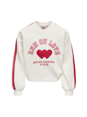 KIDS ONLY Pullover 'Coletta' in weiß