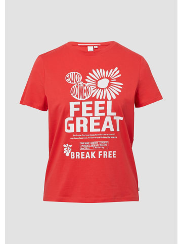 QS T-Shirt in 31D0_chilirot