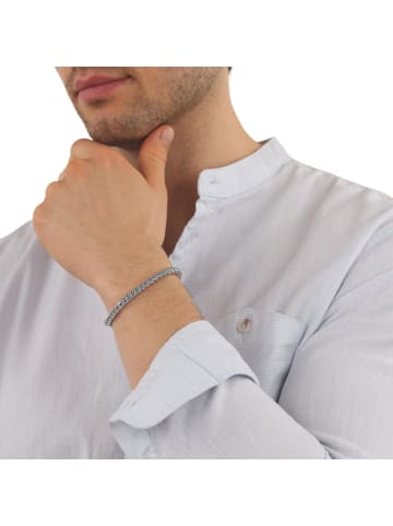 Tom Tailor Armband Edelstahl in silber