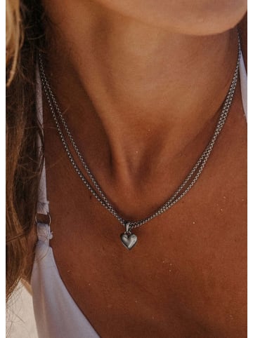 PURELEI Charm Aloha Love in Silver