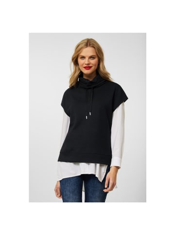 Street One Sweatshirt in Black