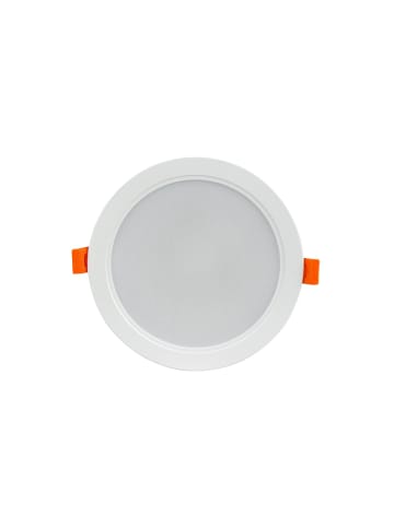 LED Line Downlight Einbau 145mm Deckenleuchte 12 Watt 1150lm (3000K warmweiß) Q in Weiß