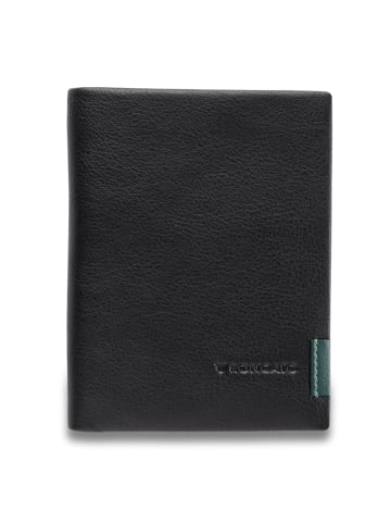 Roncato Monaco Geldbörse Leder 9 cm in nero