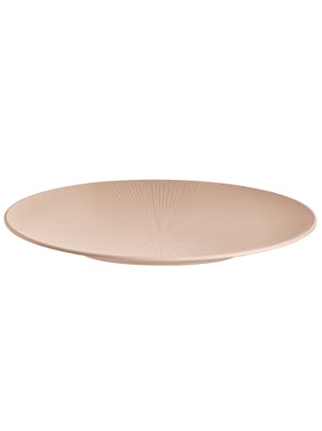 APS Teller -NERO- Ø 42 cm, H: 3,5 cm Melamin, sand