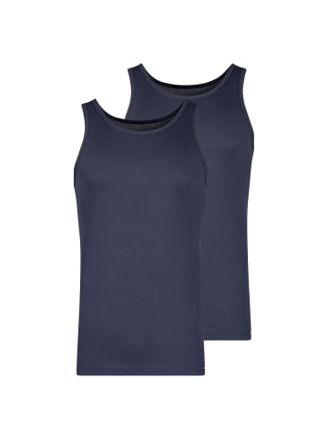 Skiny Unterhemd 2er Pack in Blau