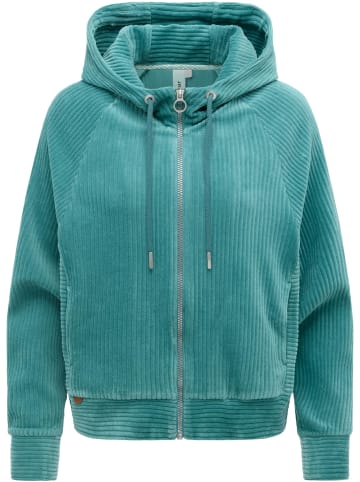ragwear Sweatjacke Corduly Cordy in Teal Green26