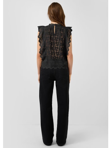 QS Bluse in 9999_schwarz