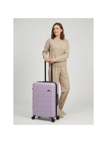 Saxoline Miami 4 Rollen Trolley M 65 cm mit Dehnfalte in lilac