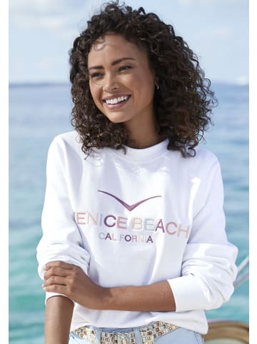 Venice Beach Sweatshirt in weiß