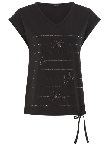 Laura Scott V-Shirt in schwarz