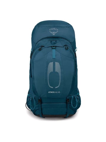 Osprey Atmos AG 65 L/XL - Trekkingrucksack 88 cm (mythical green) in venturi blue