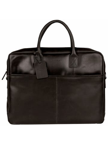 Burkely Vintage Max Worker - Laptoptasche 17.3'' 44 cm in schwarz