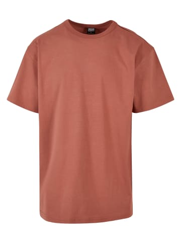 Urban Classics Lange T-Shirts in terracotta