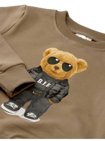 Nini Pullover Herbst, Winter in braun
