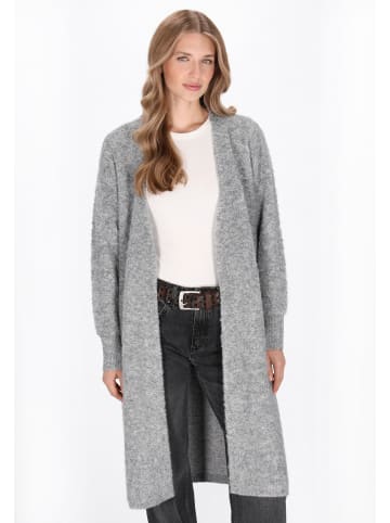 DreiMaster Vintage Women Cardigan in grey melange