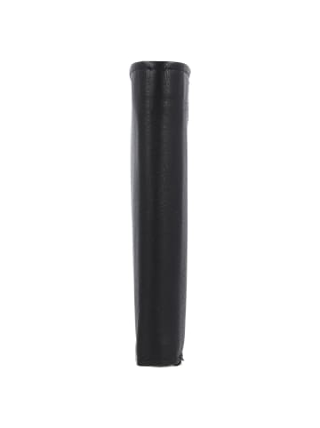 mano Don Leonardo Geldbörse RFID Leder 12,5 cm in schwarz
