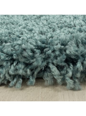 Teppich Boss Hochflor Teppich Sima Blau