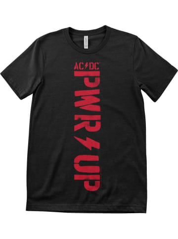 AC/DC T-Shirt "Pwr Up Vertical Logo T-Shirt" in Schwarz