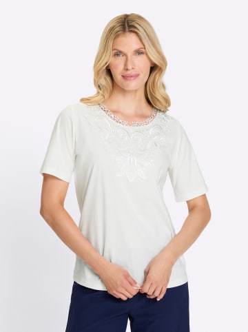 Sieh an! Kurzarm-Shirt in ecru