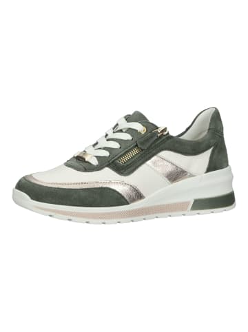 ara Sneaker in Beige/Grün