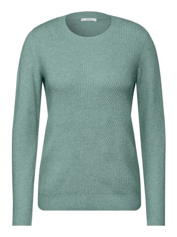Cecil Pullover in iced salvia green melange