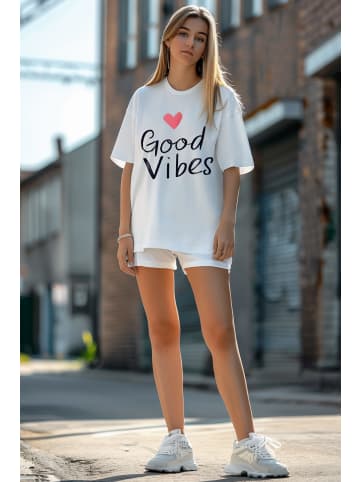 Reichstadt Reichstadt Oversized T-Shirt Damen  24RSW057 Positive Pulse XXL