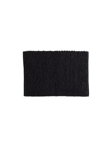 ebuy24 Badematte Wilmer Schwarz 50 x 80 cm