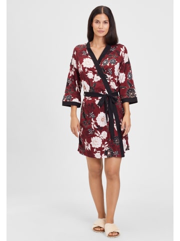 S. Oliver Kimono in bordeaux-schwarz