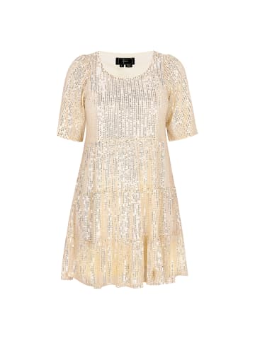 faina Women Dress in gold