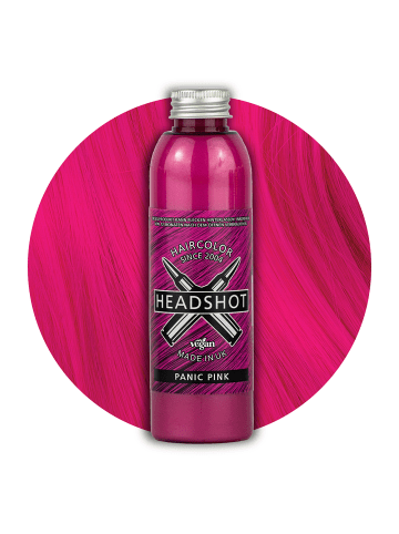 Headshot vegane Haarfarbe Panic Pink 150 ml semipermanente Haartönung